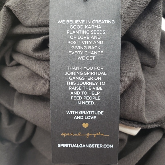 LAST 1 Spiritual Gangster MC YOGI vintage black - Picture 5 of 6